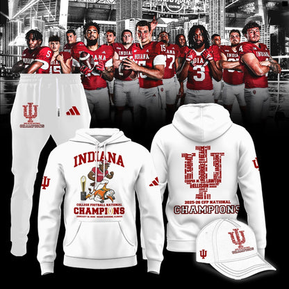 Indiana Hoosiers National Champions 2025/26 Hoodie