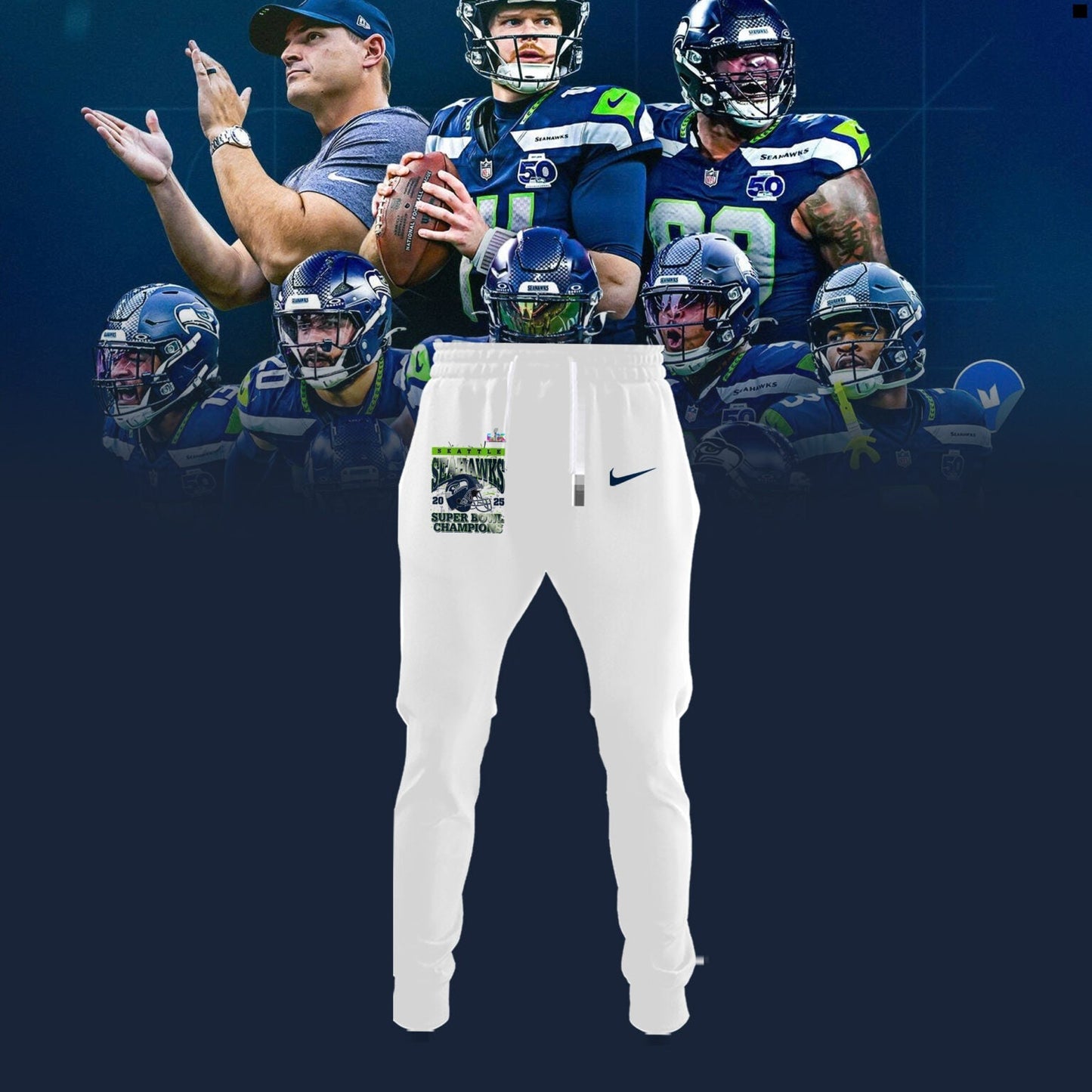 Seattle Seahawks Super Bowl LX Champions Limited Edition Hoodie