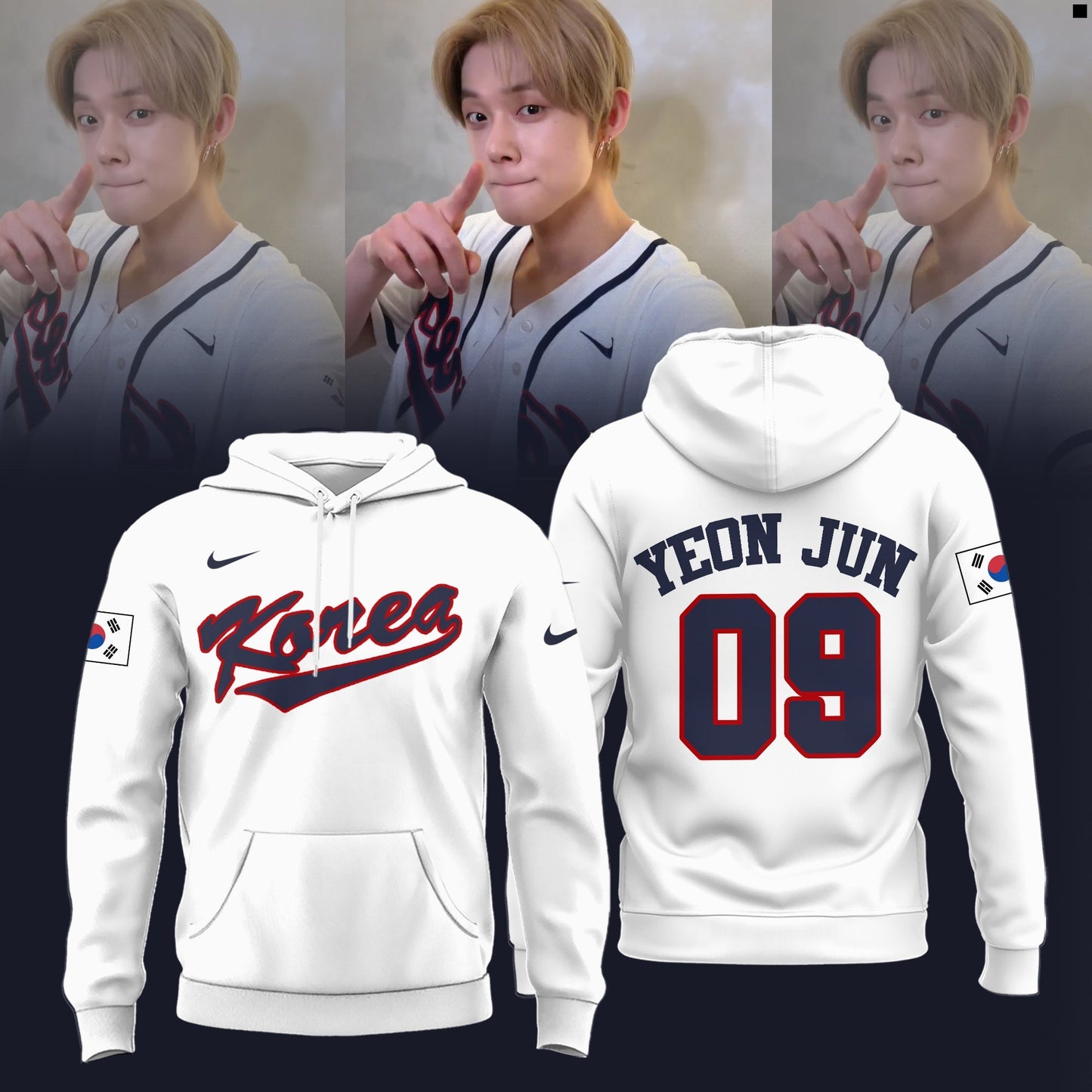 Yeon-Jun Korea Baseball 2026 World Baseball Classic Limited Edition Hoodie