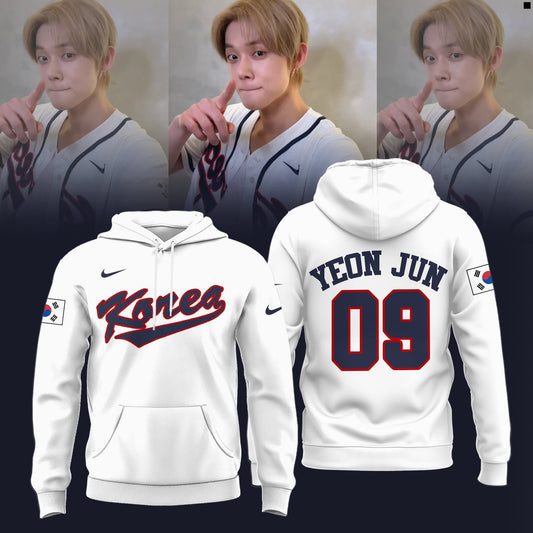 Yeon-Jun Korea Baseball 2026 World Baseball Classic Limited Edition Hoodie