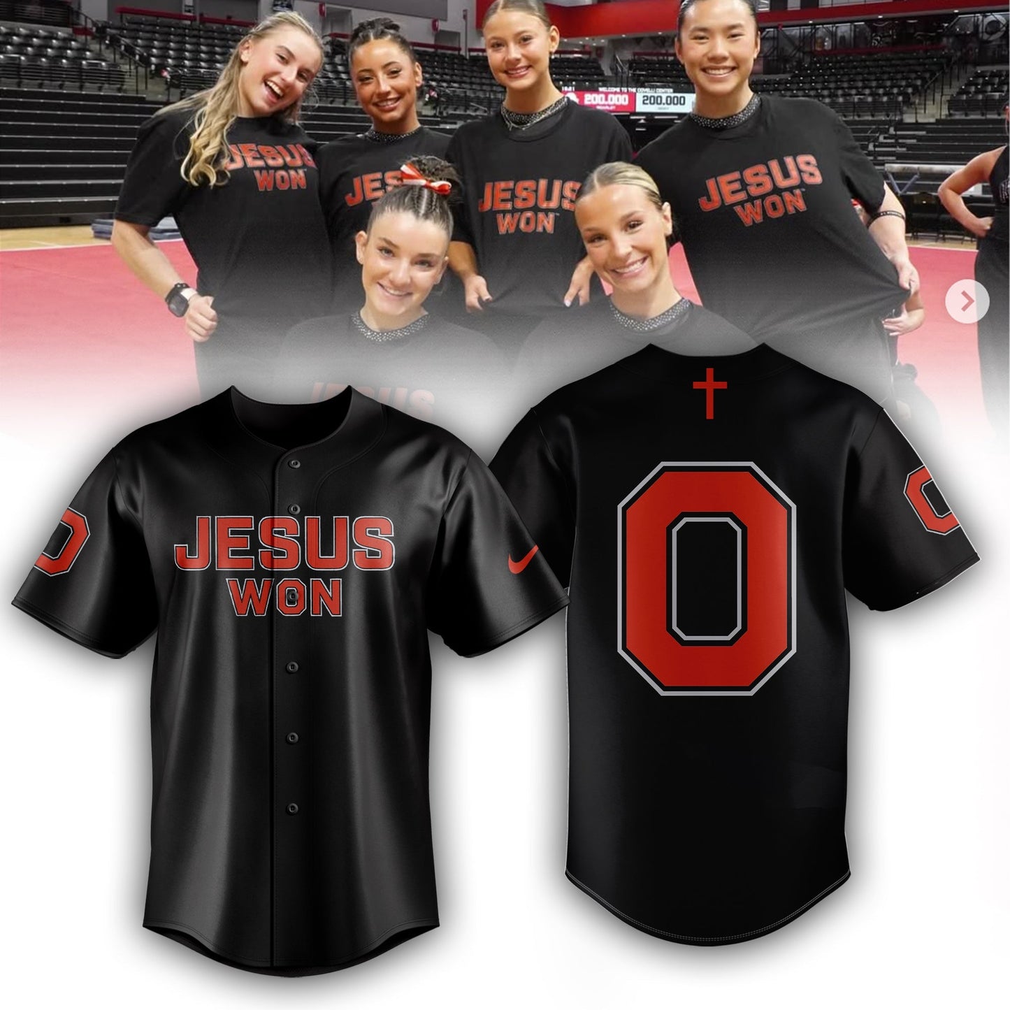 Jesus Won Ohio State Buckeyes Limited Edition Jersey