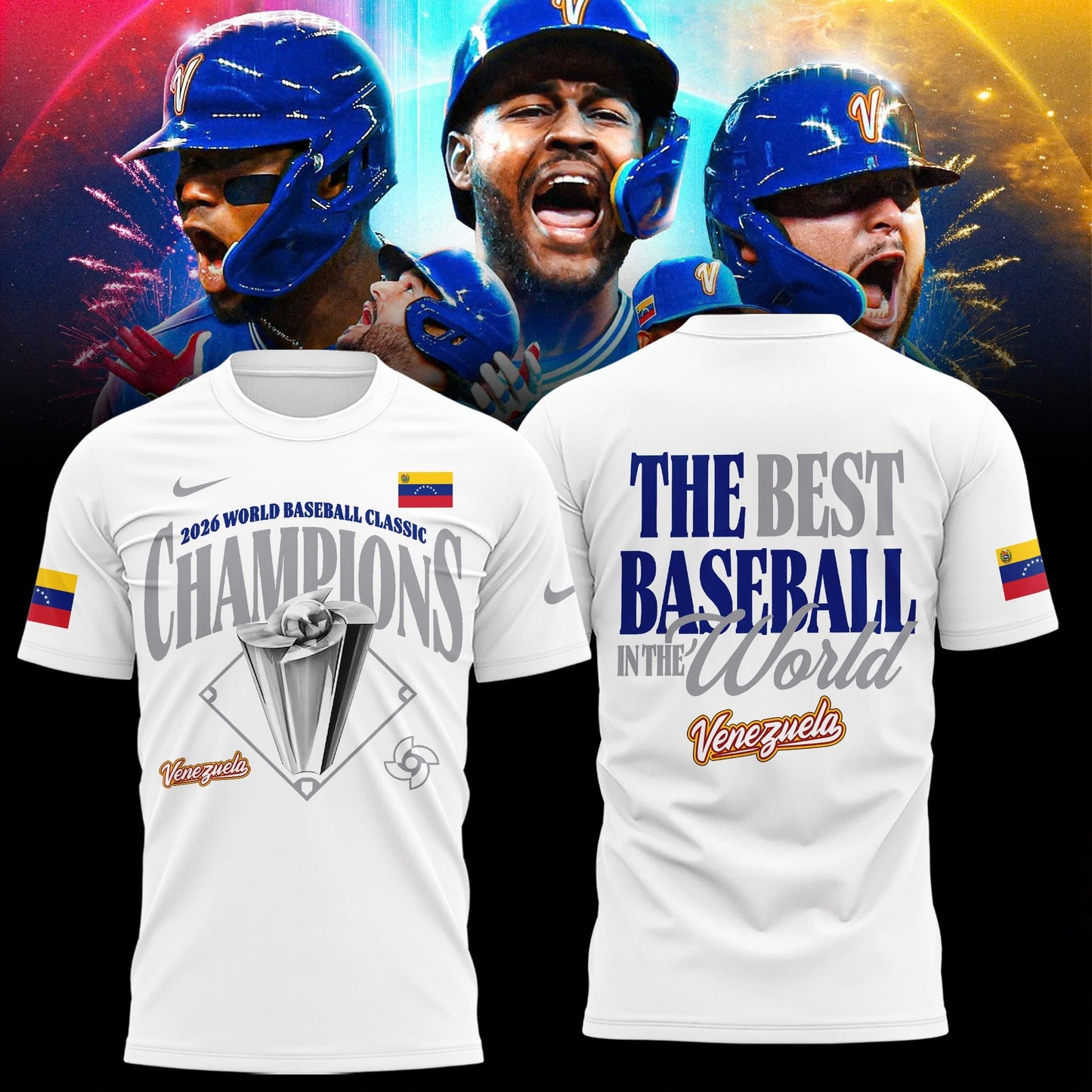 Limited Edition Venezuela World Baseball Classic 2026 T Shirt