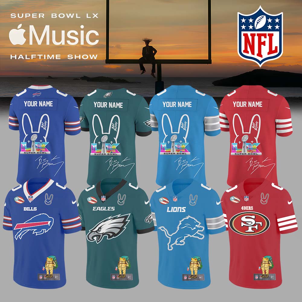 NFL x Bad Bunny Super Bowl Jersey “ All Teams Edition