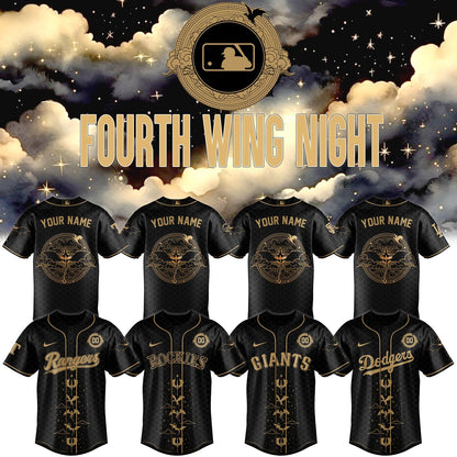 MLB All Teams x Fourth Wing – Jersey (Custom Name&Custom Number)