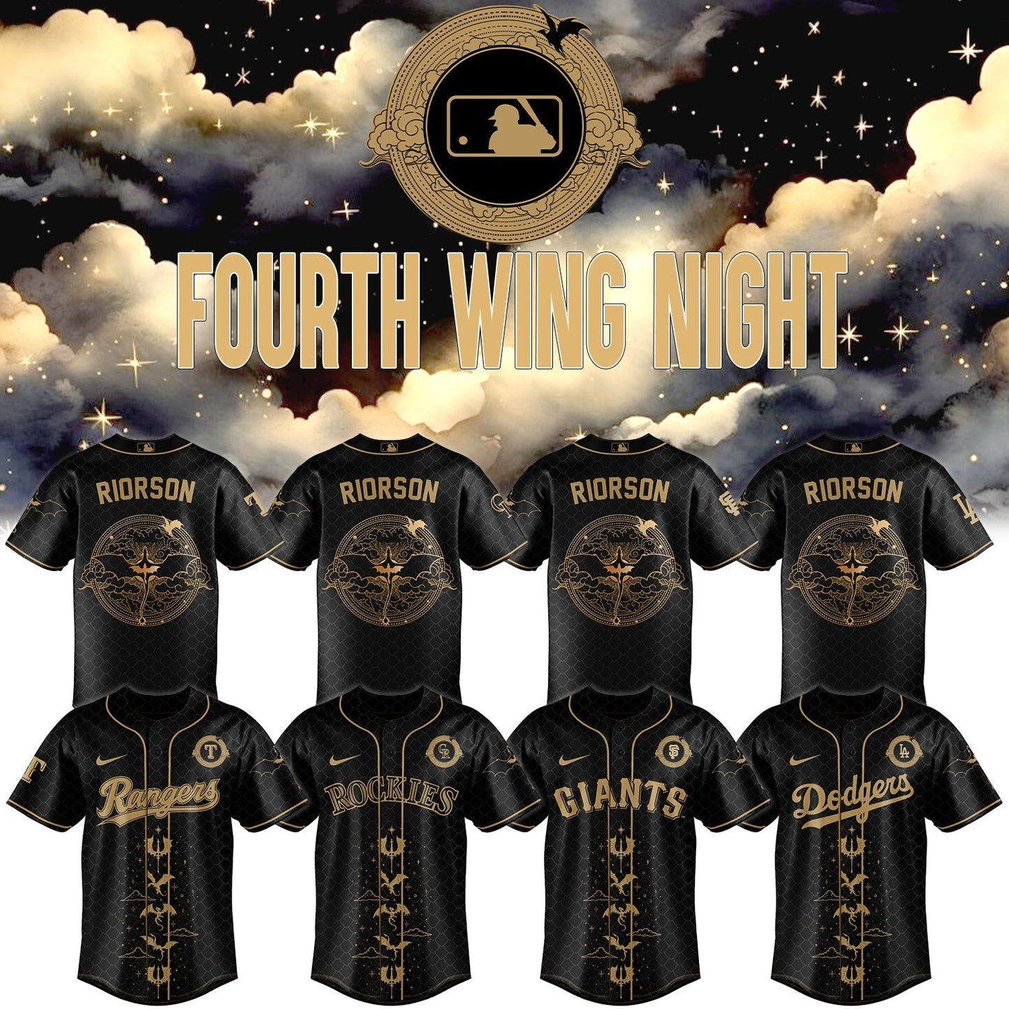 MLB All Teams x Fourth Wing (RIORSON) – Jersey