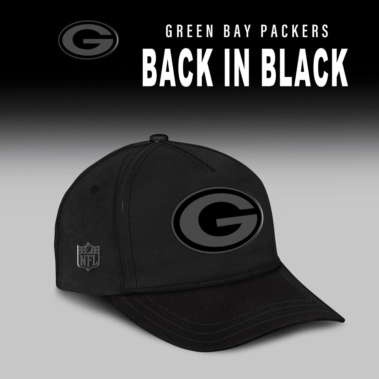 Green Bay Packers 2025 Back In Black Limited Edition Combo TShirt