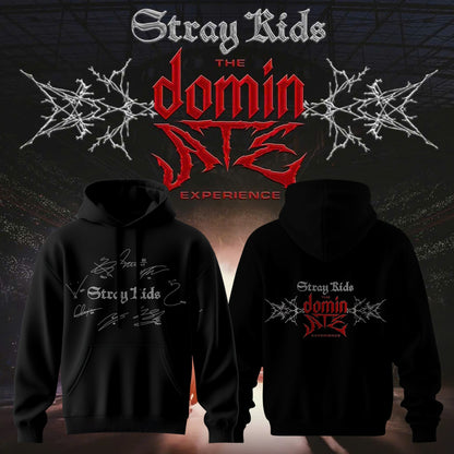 Stray Kids “ THE DOMINATE: EXPERIENCE Signature Hoodie