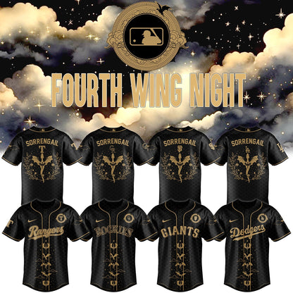 MLB All Teams x Fourth Wing (SORRENGAIL) – Jersey V2