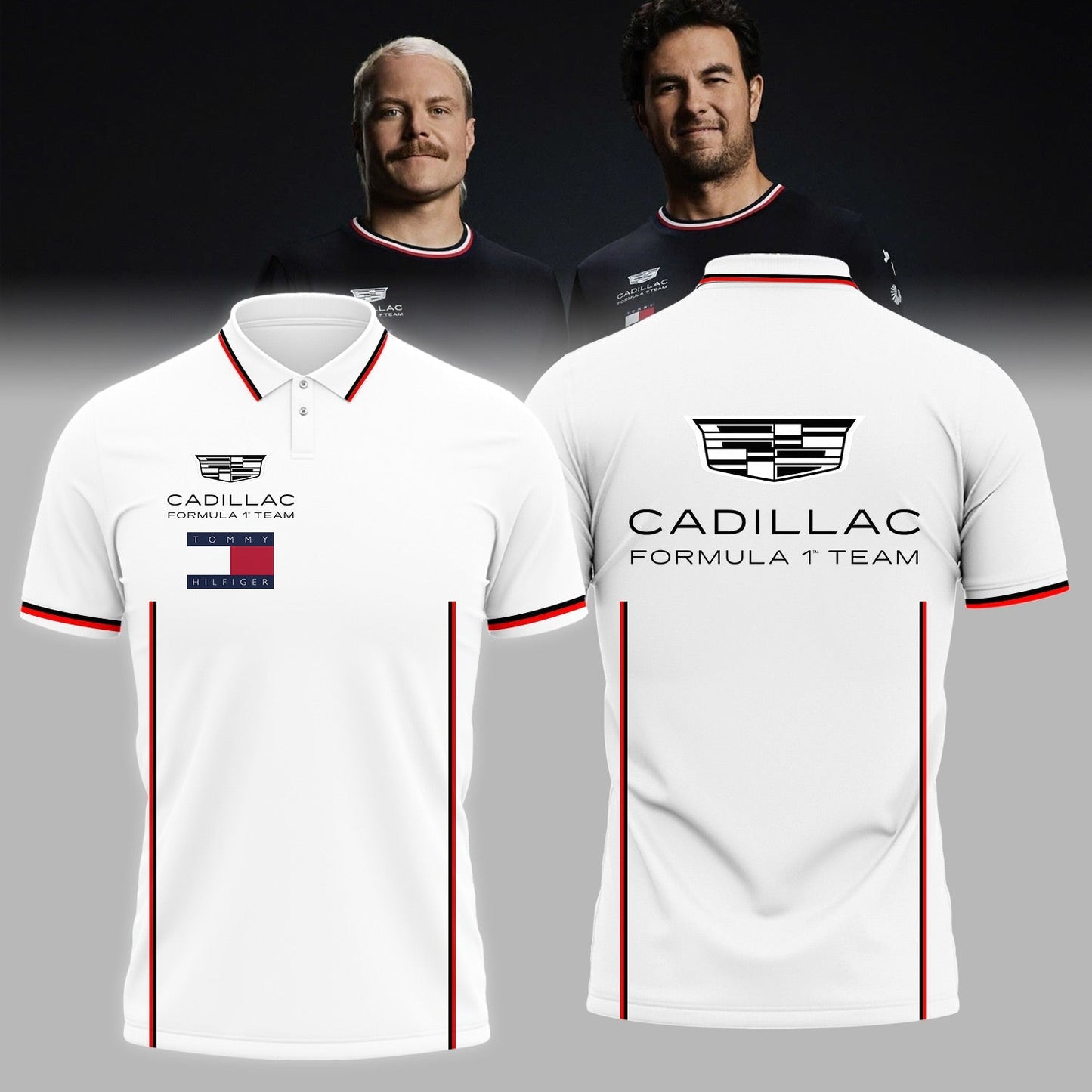 Cadillac Formula 1 x Tommy Hilfiger Limited Edition Polo