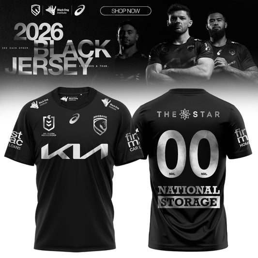 𝐎𝐮𝐫 𝟐𝟎𝟐𝟔 𝐁𝐥𝐚𝐜𝐤 𝐉𝐞𝐫𝐬𝐞𝐲 Back In Black: Broncos Unveil Bold New Mental Health Round Shirt