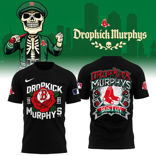 Boston Red Sox x Dropkick Murphys Night Tshirt