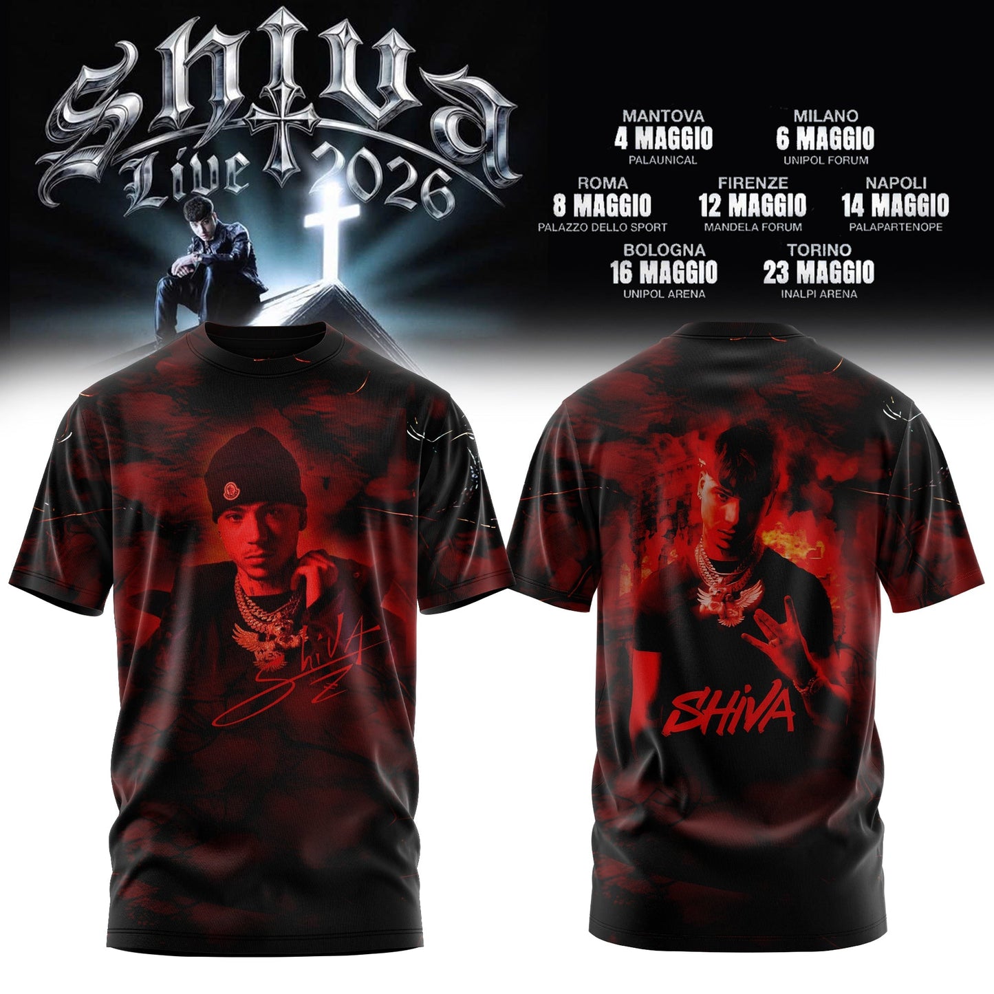 LIMITED SANTANA SHIVA 2026 COLLECTION – TSHIRT
