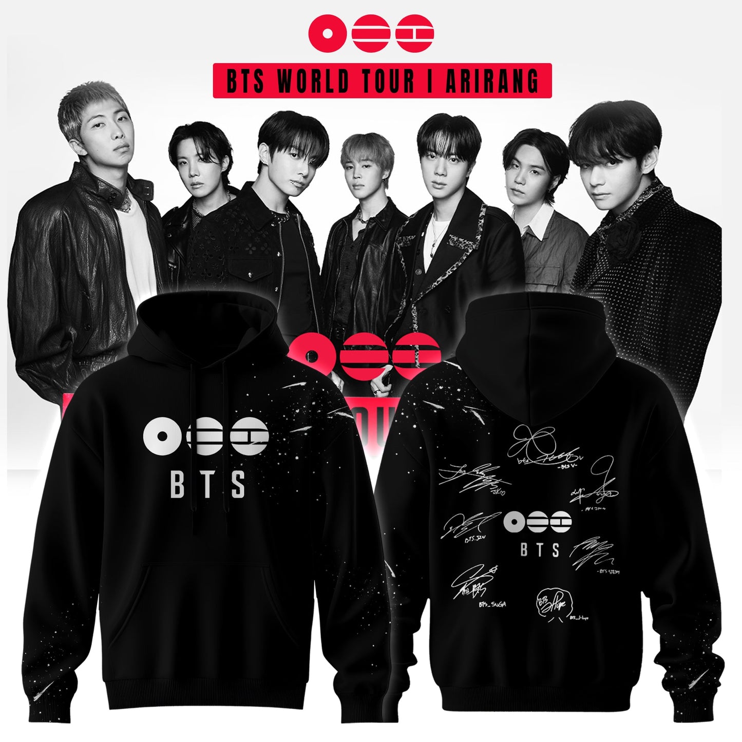 BTS WORLD TOUR ‘ARIRANG’ 2026 – Hoodie