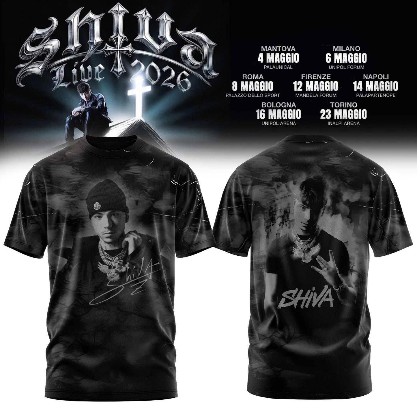 LIMITED SANTANA SHIVA 2026 COLLECTION – TSHIRT