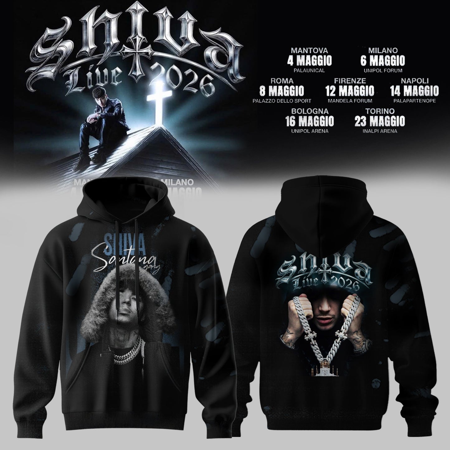 LIMITED SANTANA SHIVA 2026 COLLECTION – HOODIE