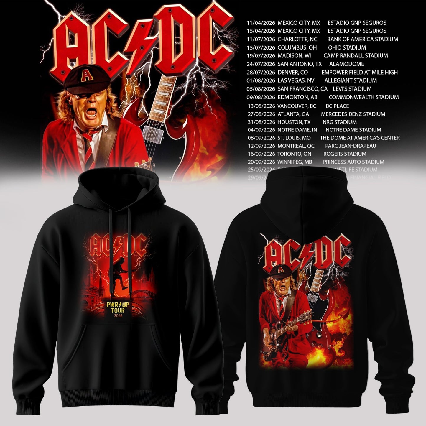 AC/DC 2026 HOODIE COLLECTION IS HERE