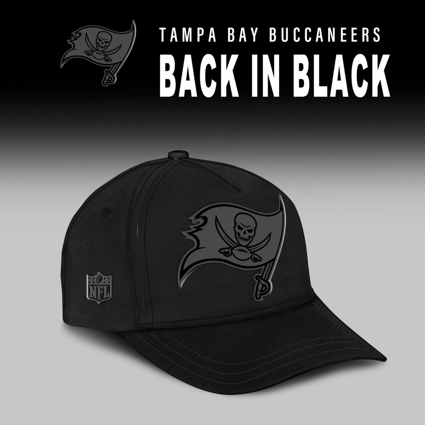 Tampa Bay Buccaneers 2025 Back In Black Limited Edition Combo TShirt