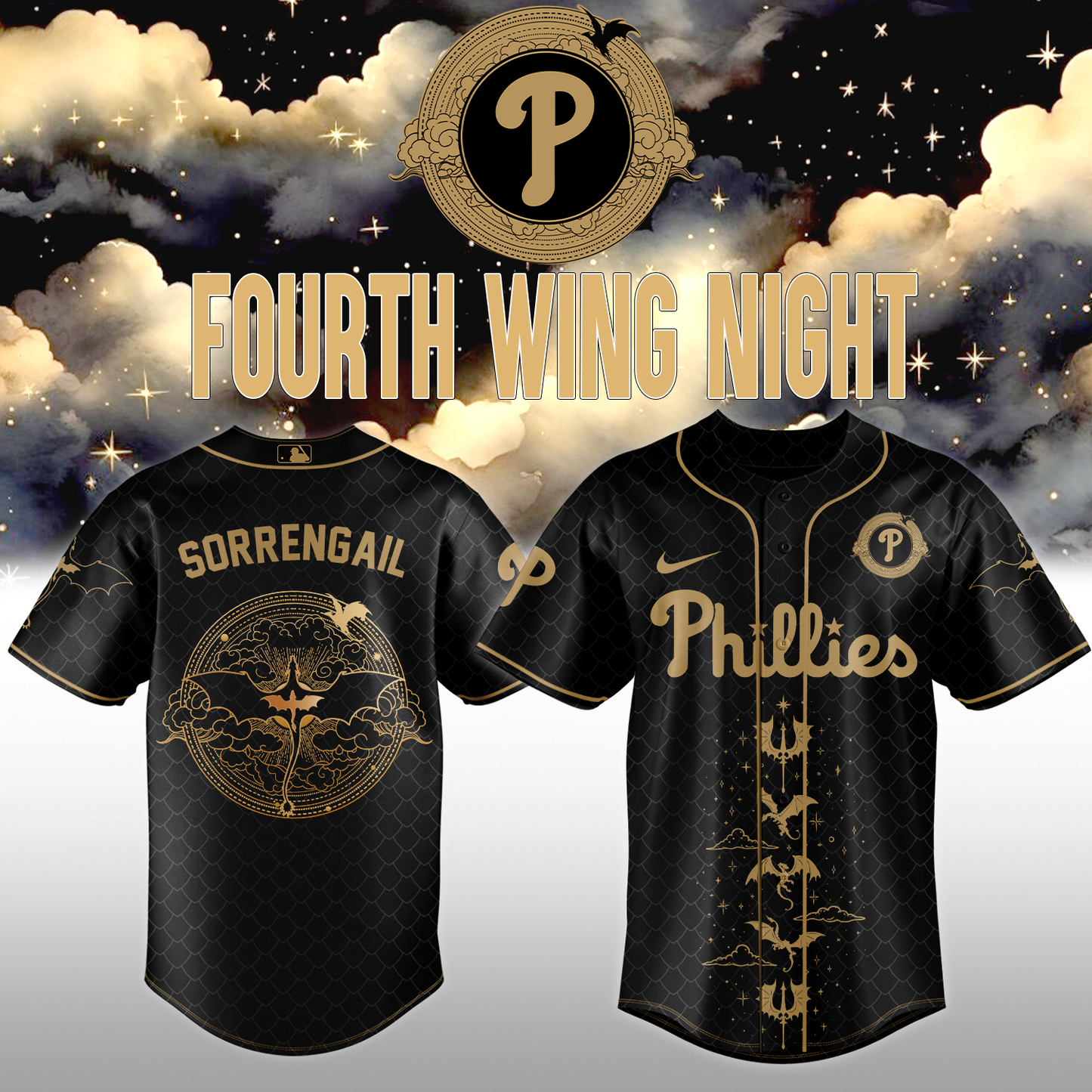 MLB All Teams x Fourth Wing (SORRENGAIL) – Jersey