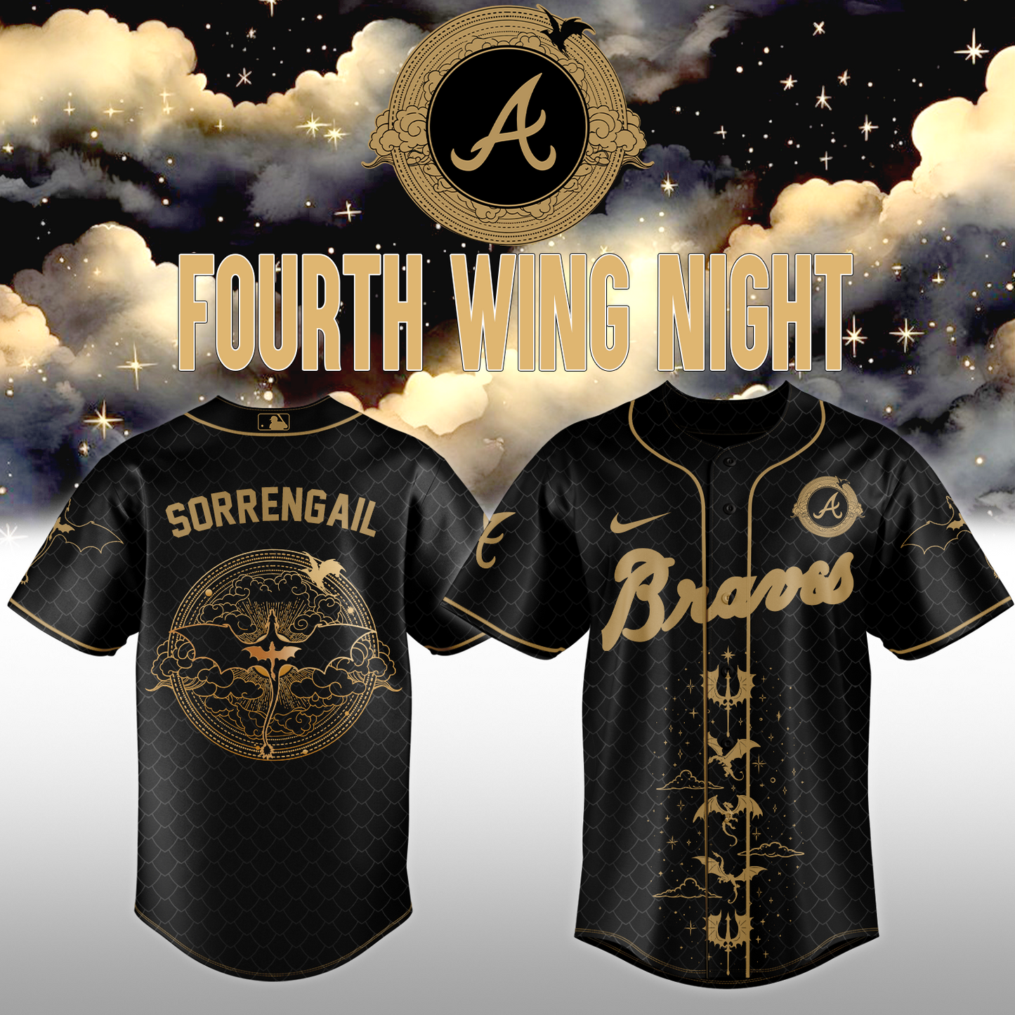 MLB All Teams x Fourth Wing (SORRENGAIL) – Jersey