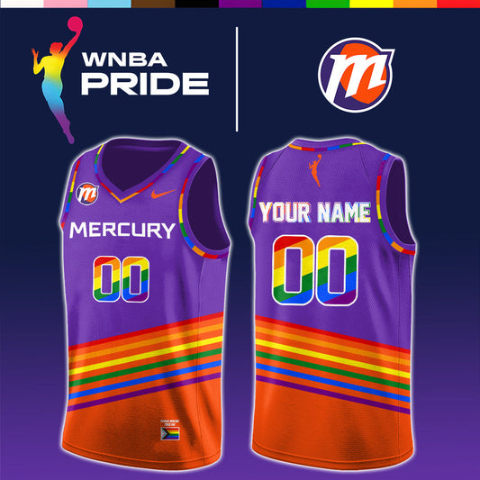 Phoenix Mercury 2026 WNBA x Pride Day Jersey Limited Edition
