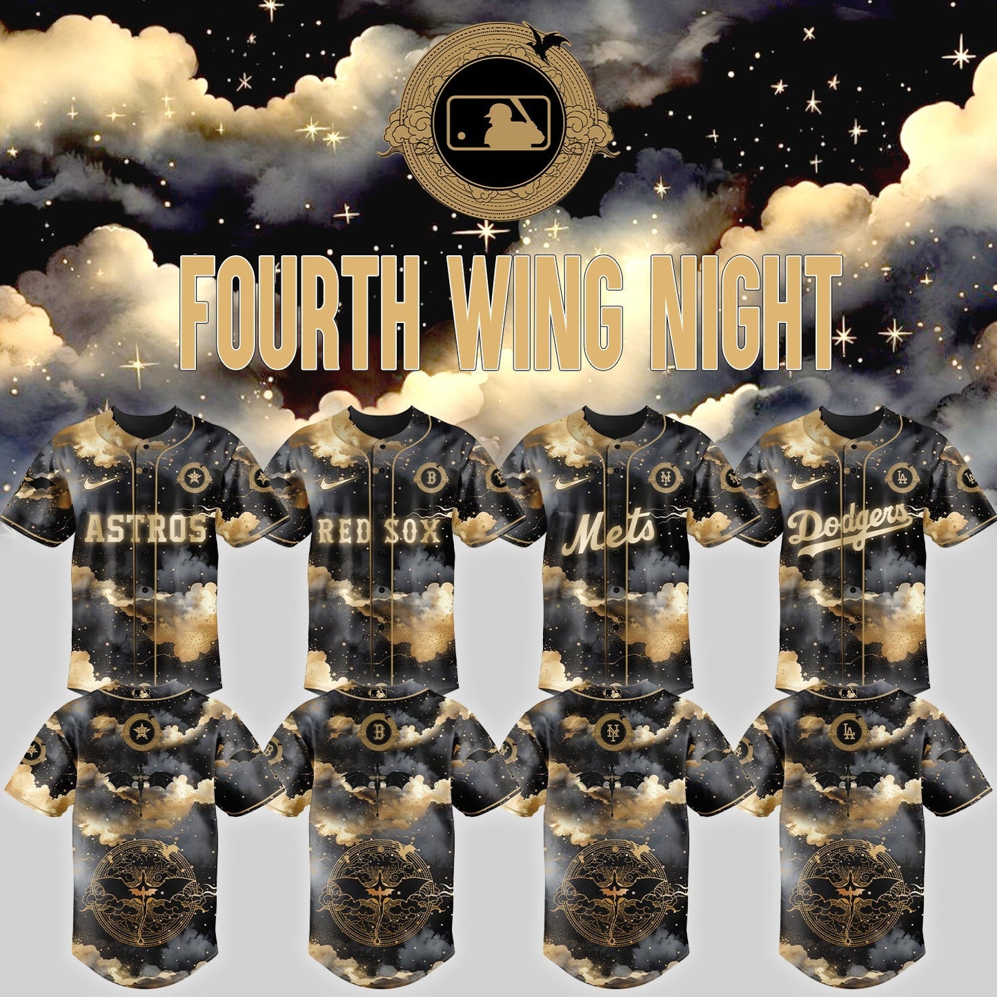 MLB All Teams x Fourth Wing Night 2026 – Jersey