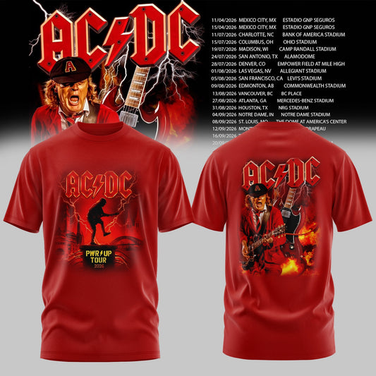 AC/DC 2026 T-SHIRT COLLECTION IS HERE