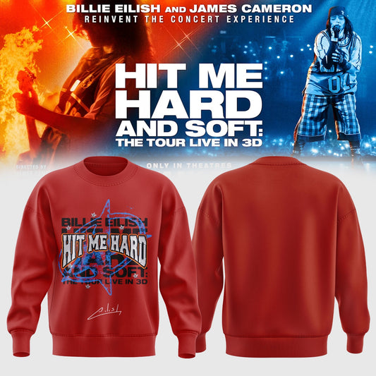 Billie Eilish Hit Me Hard and Soft: The Tour Sweatshirt