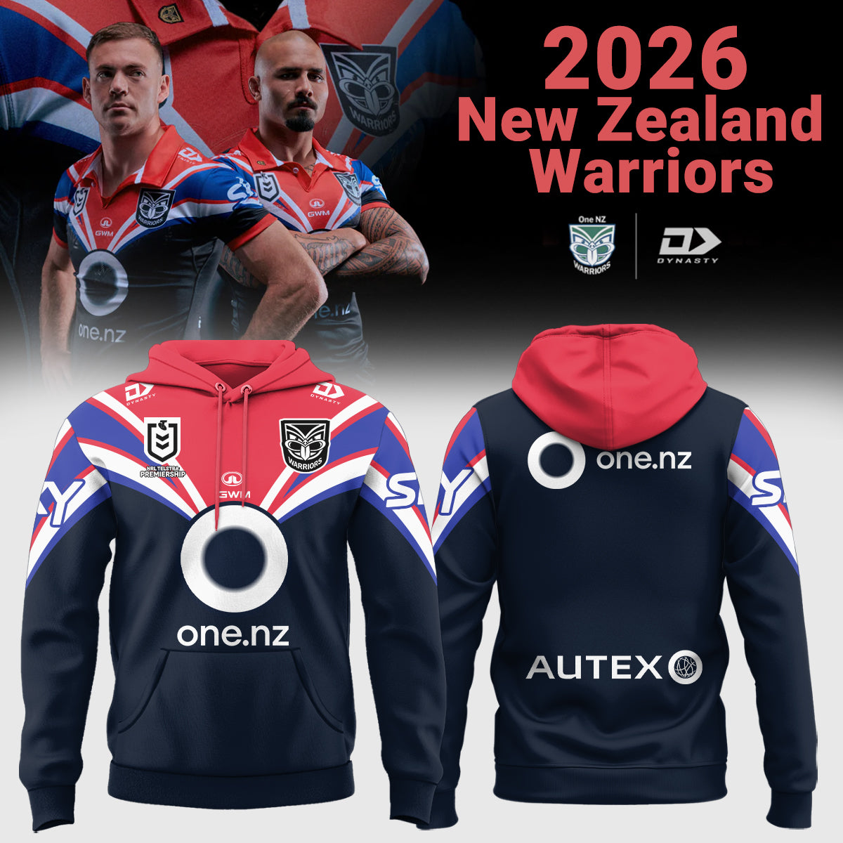 New Zealand Warriors Replica Kotahitanga 2026 Hoodie