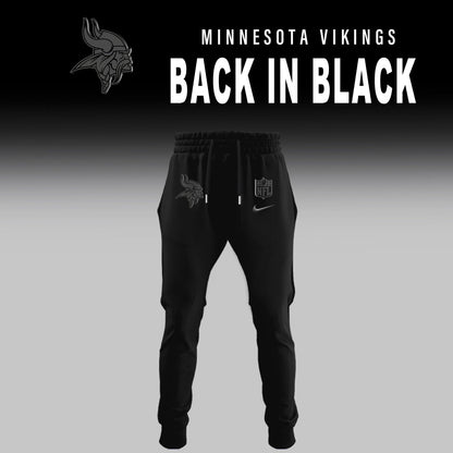 Minnesota Vikings 2025 Back In Black Limited Edition Combo TShirt
