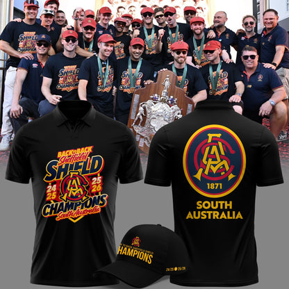 South Australia Cricket Teams back to back Sheffield Shield Champions POLO