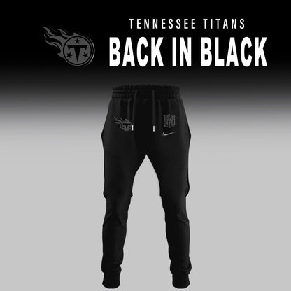 Tennessee Titans 2025 Back In Black Limited Edition Combo Hoodie
