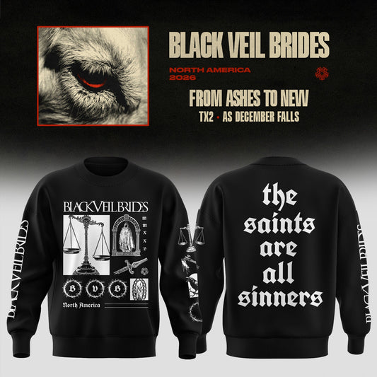 Black Veil Brides “ From Ashes To New Tour (North America 2026) Sweater