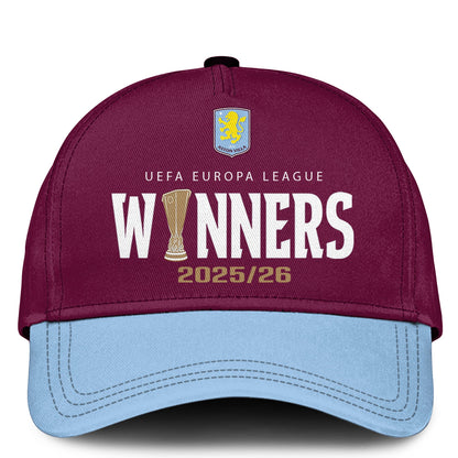 Aston Villa Champions Europa League 25/26 Hoodie