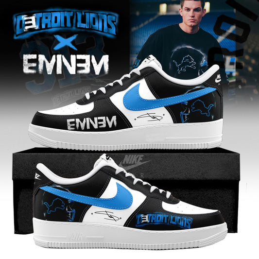 Eminem x Detroit Lions Thanksgiving Halftime Show� Limited Edition AF1 Sneakers