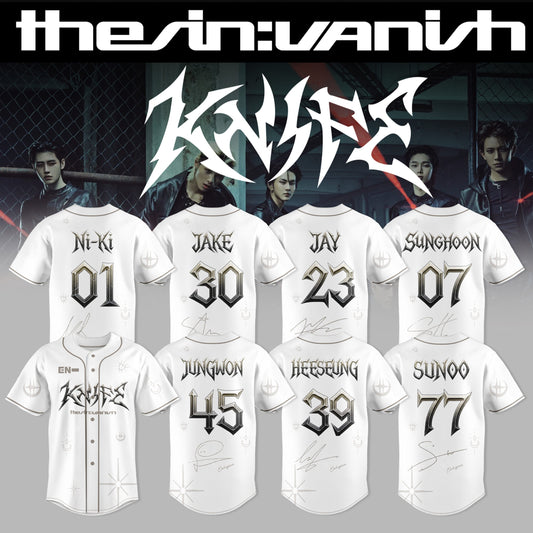 ENHYPEN ™THE SIN : VANISH˜ “ Knife Limited Jersey