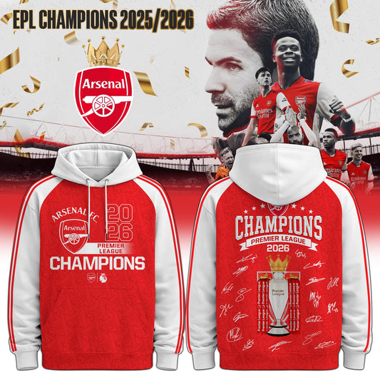 ARS Special EPL Champions 2026 Limited Edition Hoodie