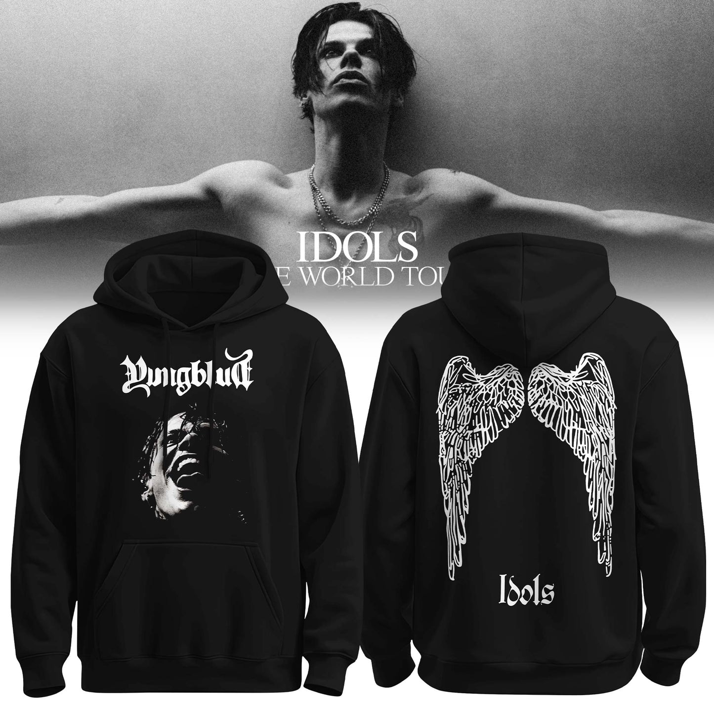 YBD – Idols World Tour 2026 Limited Edition Hoodie