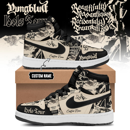 YBD Idols The World Tour 2026 Limited Edition AJ1 Sneakers