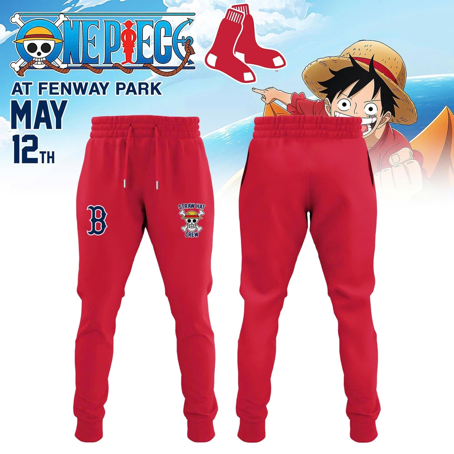 Boston Red Sox x One Piece Night 2026 Limited Edition Jersey