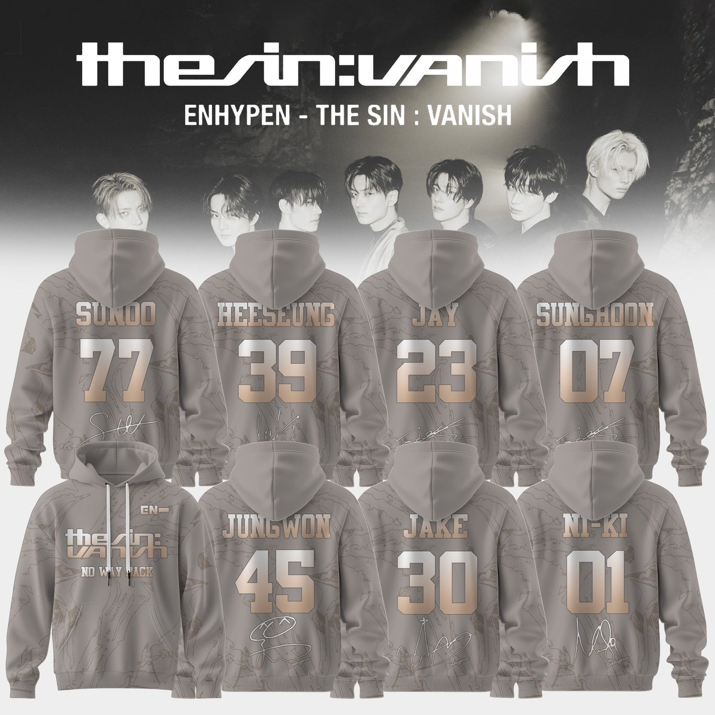 ENHYPEN ˜THE SIN : VANISH™ Still AFTERLIGHT Limited Edition Hoodie