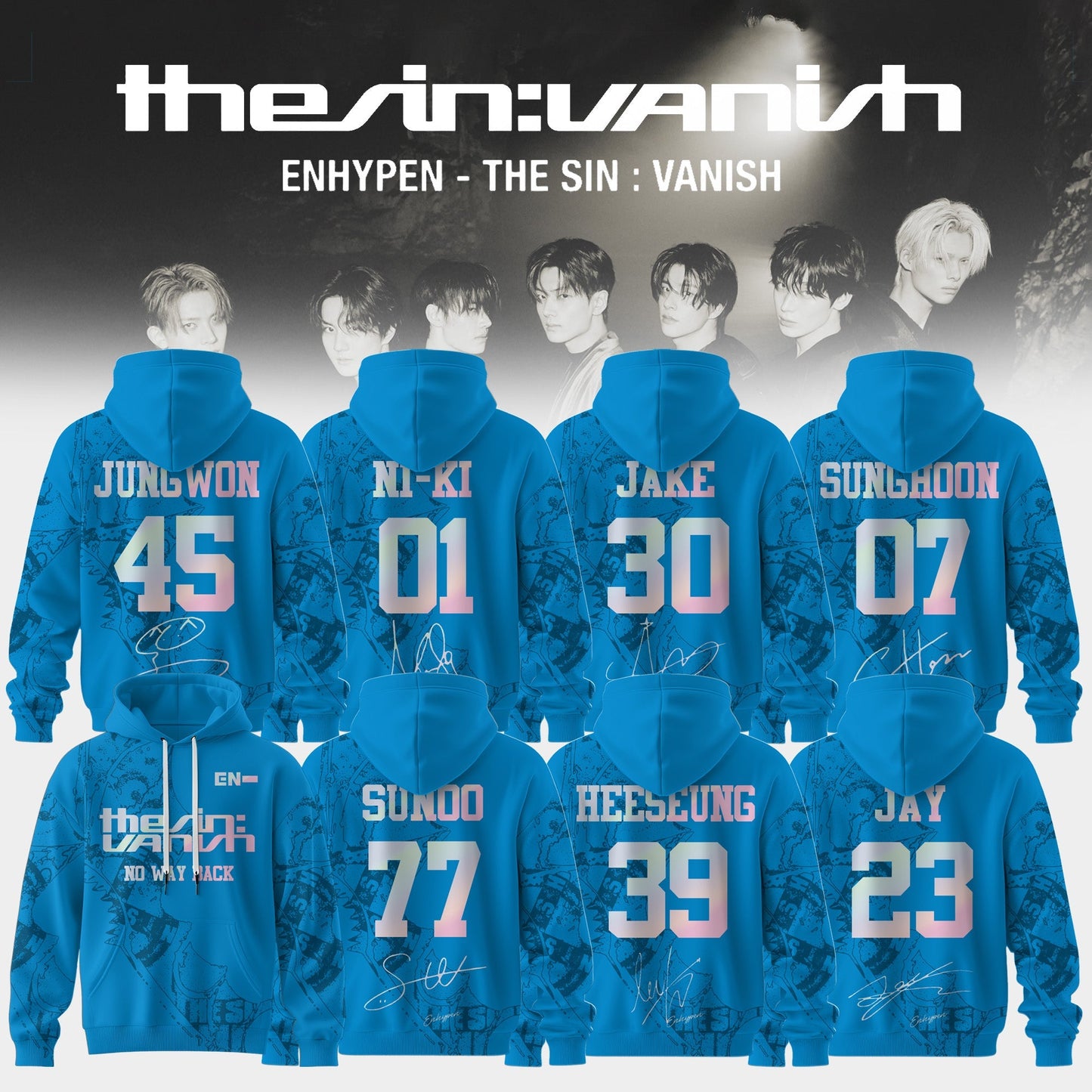 ENHYPEN ˜THE SIN : VANISH™ Still AFTERLIGHT Limited Edition Hoodie