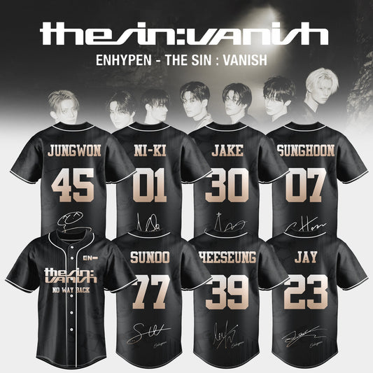 ENHYPEN ˜THE SIN : VANISH™ Still AFTERLIGHT Limited Edition Jersey