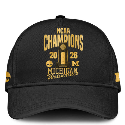 NCAA Basketball x Michigan Champions 2026 Limited Edition Hoodie