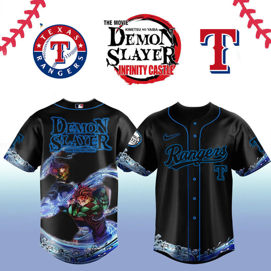 Texas Rangers _ Demon Slayer Jersey 2025