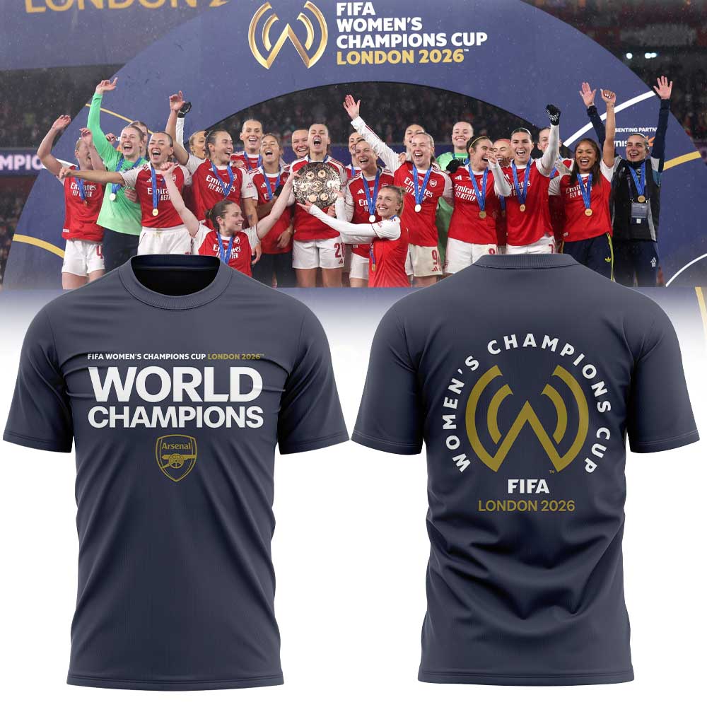 Arsenal FIFA Womens Champions Cup 2026 Winners Shirt