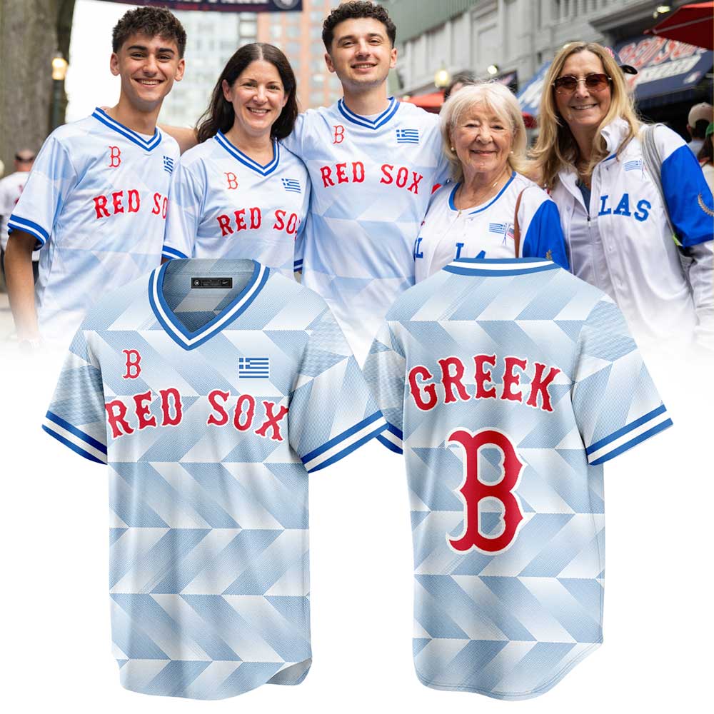 BR Sox Greek American Celebration Limited Jersey