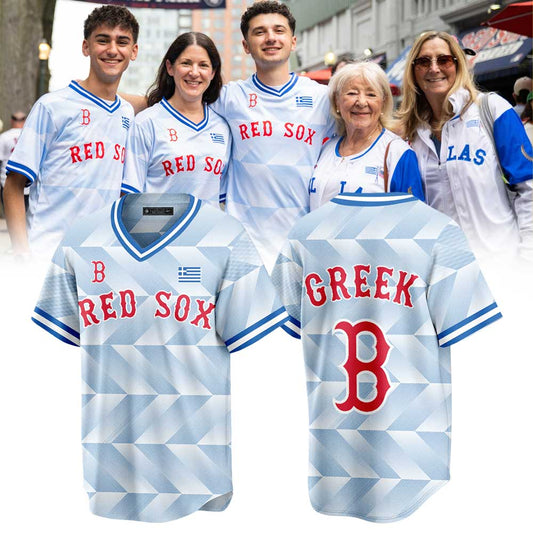 BR Sox Greek American Celebration Limited Jersey
