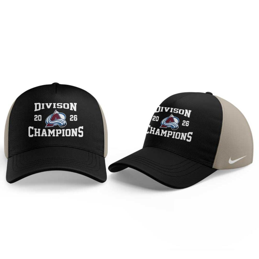 Colorado Avalanche 2026 Central Division Champs T-Shirt