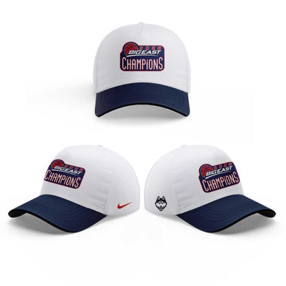 UConn Women™s Basketball 2026 BIG EAST Tournament Champions White Shirt V2
