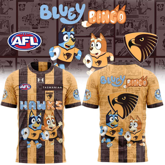 H Hawks Bluey and Bingo 2026 Limited Collection Shirt